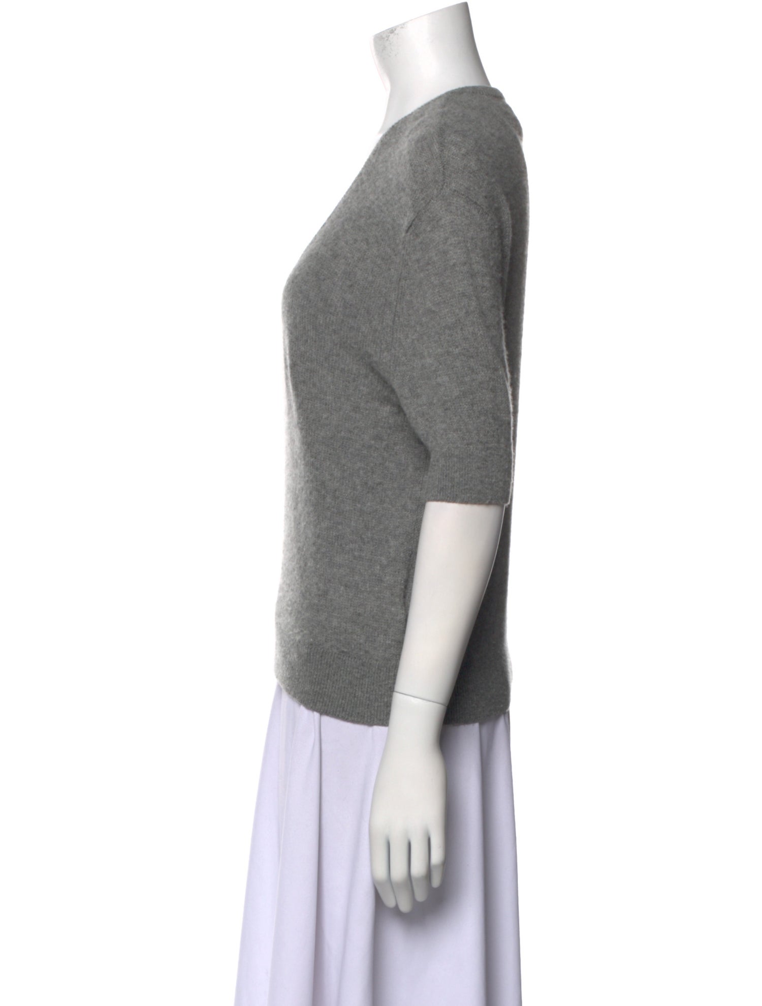 Khaite Cashmere V-Neck Top